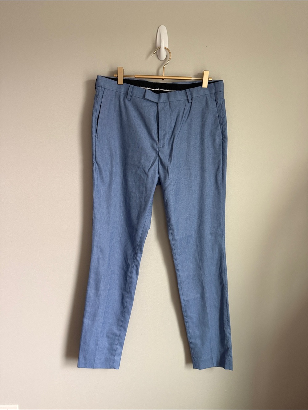 H&M Men's Blue Dress Pants
